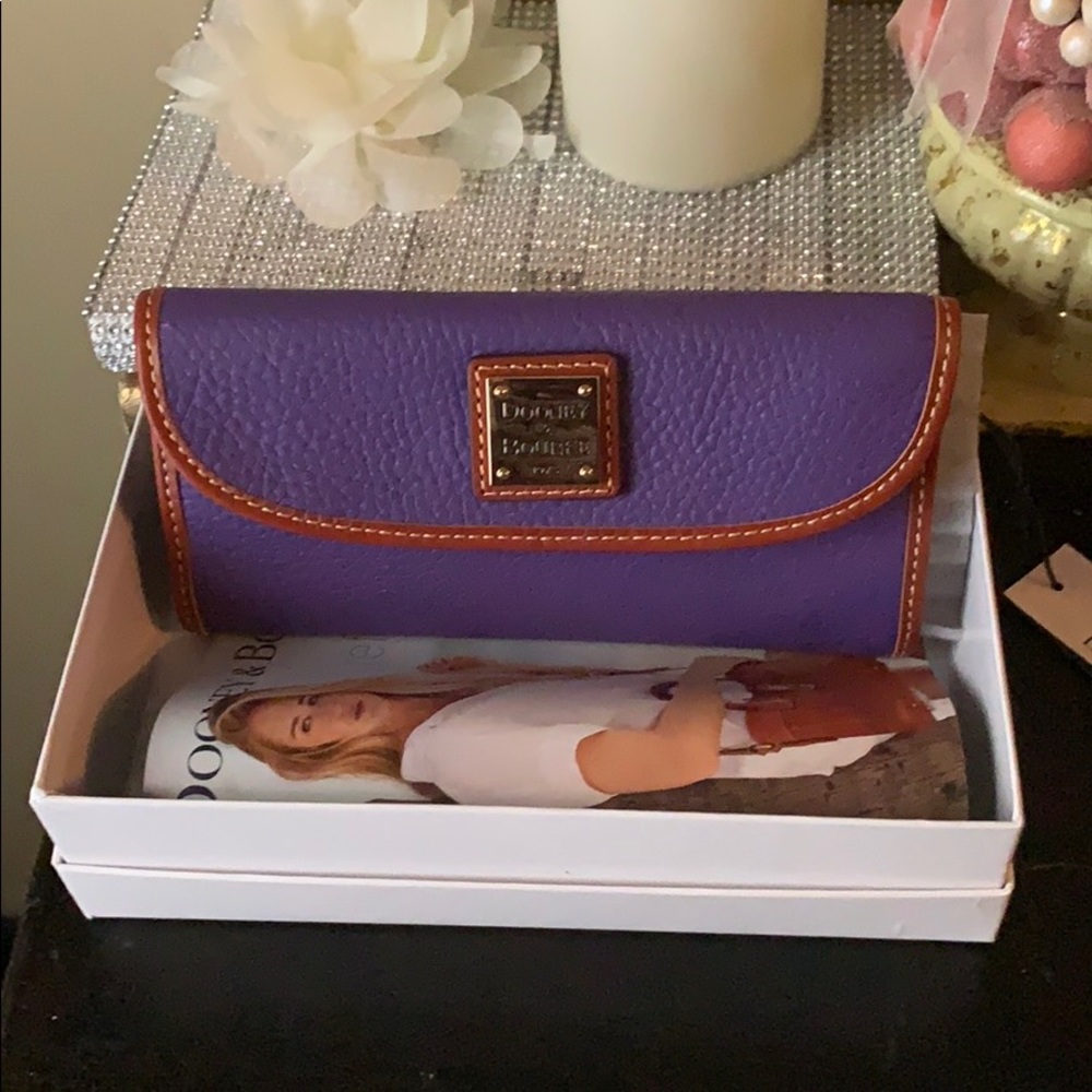 Dooney & Bourke Amethyst Wallet NWT